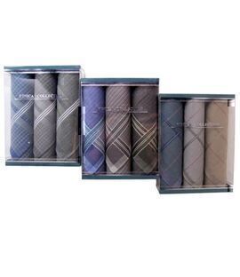 Платки носовые мужские подарочные упак 3шт. Пд34 (арт.Пд34 )