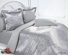 КПБ семейный сатин-жаккард Эстетика