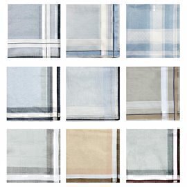 Платки носовые мужские упак 12шт. 45440л G/Джи (арт.45440л)